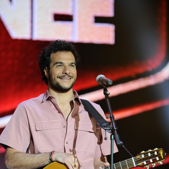 Exclusif - Amir Haddad lors de l'enregistrement de l'émission "La Chanson de l'Année 2019" aux Arènes de Nîmes, le 16 mai 2019. © Guillaume Gaffiot/Bestimage