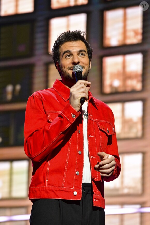 Exclusif - Amir (Amir Haddad) - Enregistrement de l'émission "Les 40 ans de Starmania" les stars chantent pour le Sidaction au Palais des Congrès à Paris, le 29 mars 2019. © Pierre Perusseau/Bestimage