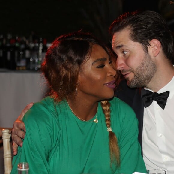 Exclusif - Serena Williams et son mari Alexis Ohanian - Gala de charité de l'académie de tennis Mouratoglou afin de récolter des fonds pour sa fondation "Champ'Seed" à Biot le 23 juin 2019. "Champ'Seed" est une fondation pour aider les jeunes talents du tennis, n'ayant pas les ressources appropriées, à atteindre le haut niveau international en leur permettant d'acquérir les compétences et l'encadrement nécesssaires à la révélation de leur potentiel. © Philippe Brylak /Bestimage