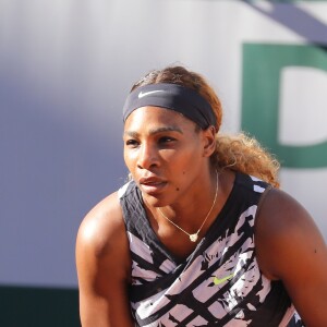 Serena Williams lors des internationaux de tennis de Roland Garros à Paris, France, le 1er juin 2019. © Jacovides-Moreau/Bestimage