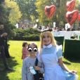 Alexandra Rosenfeld a publié une photo de sa fille Ava participant à la 3ème édition de la chasse aux oeufs de Pâques organisé par le comité du Faubourg Saint-Honoré en partenariat avec la Maison Dalloyau au jardin des Champs-Elysées, à Paris.