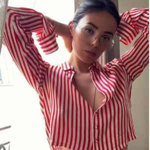 Agathe Auproux pose sur Instagram, le 30 juin 2019