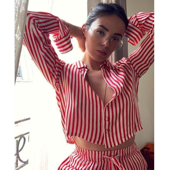 Agathe Auproux pose sur Instagram, le 30 juin 2019