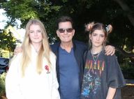 Charlie Sheen : Rare photo de ses filles Sam et Lola, elles ont bien grandi !
