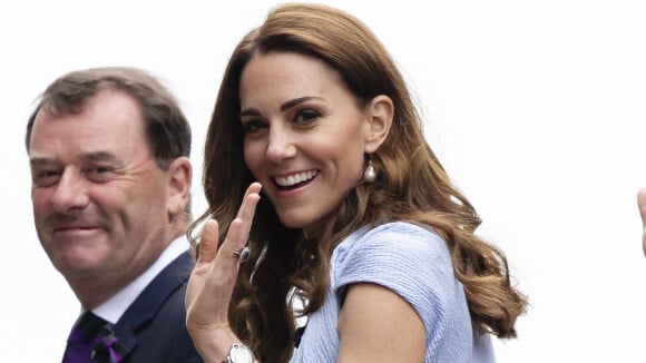 Kate Middleton pimpante en robe pastel à Wimbledon