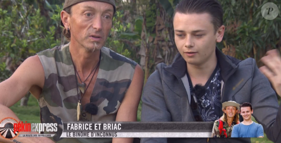 lors de l'émission "Pékin Express 2019" du 25 juillet, sur M6
