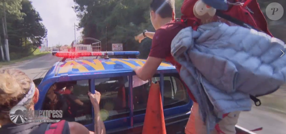 lors de l'émission "Pékin Express 2019" du 25 juillet, sur M6