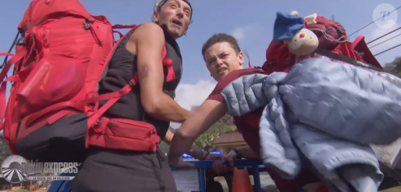 lors de l'émission "Pékin Express 2019" du 25 juillet, sur M6