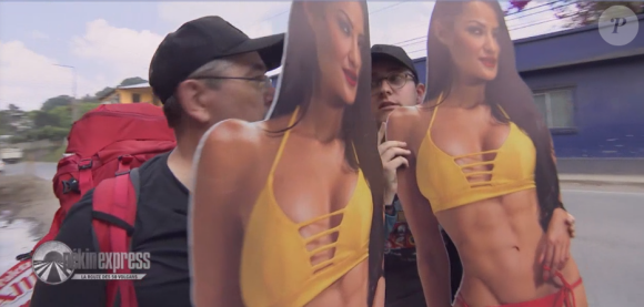 lors de l'émission "Pékin Express 2019" du 25 juillet, sur M6