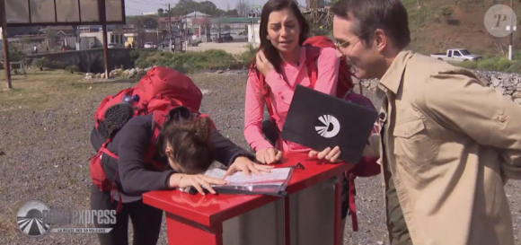 lors de l'émission "Pékin Express 2019" du 25 juillet, sur M6