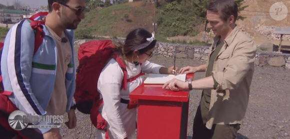 lors de l'émission "Pékin Express 2019" du 25 juillet, sur M6