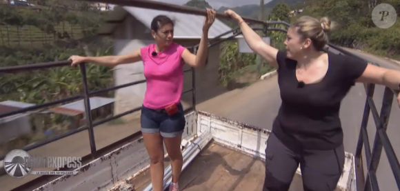 lors de l'émission "Pékin Express 2019" du 25 juillet, sur M6