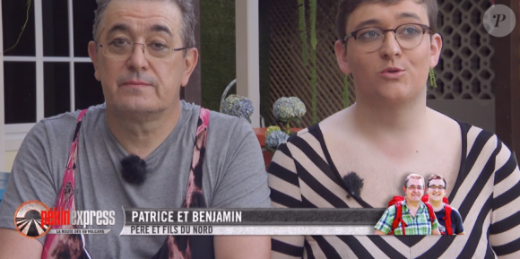 lors de l'émission "Pékin Express 2019" du 25 juillet, sur M6
