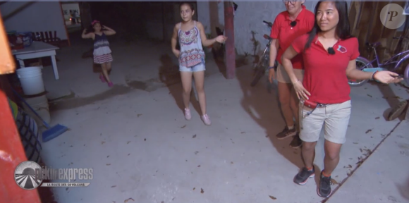lors de l'émission "Pékin Express 2019" du 25 juillet, sur M6