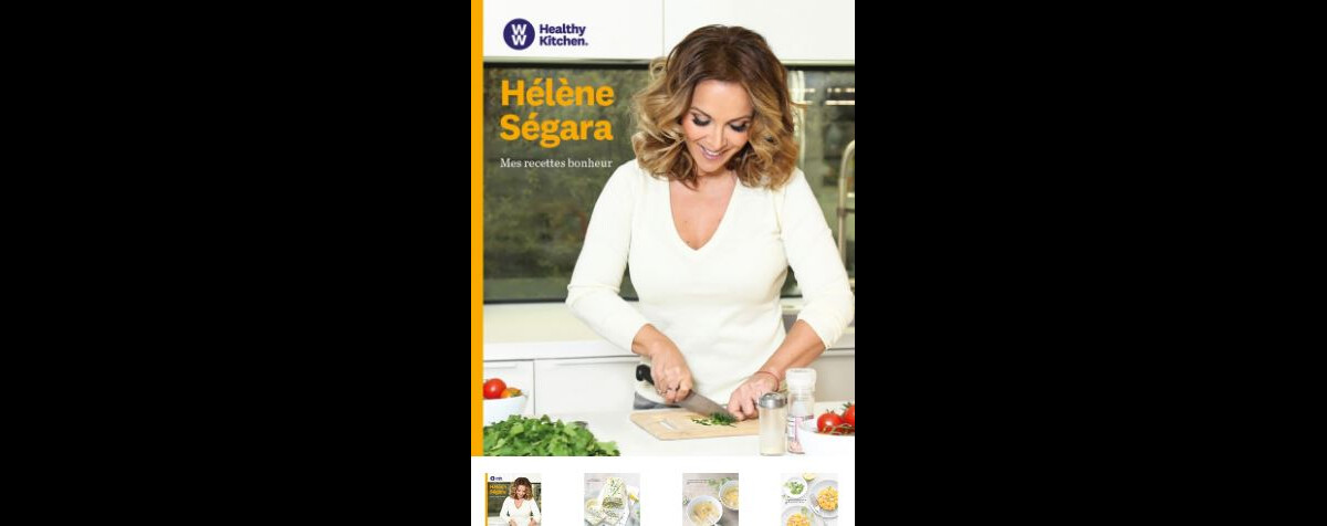 Photo : Couverture du livre "Hélène Ségara : mes recettes bonheur