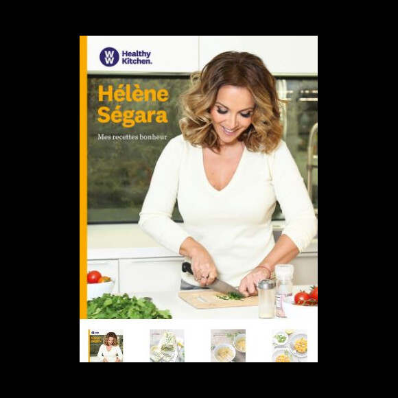 Couverture du livre "Hélène Ségara : mes recettes bonheur" publié par WW.