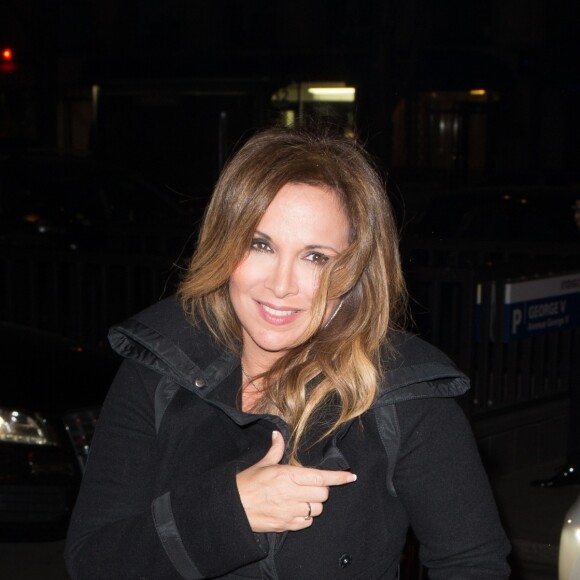 Hélène Segara à la soirée de la 40ème édition "The Best Awards" à l'hôtel Four Seasons George V à Paris, le 27 Janvier 2017.