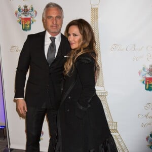 David Ginola et Hélène Ségara - 40 ème édition "The Best Awards" à l'hôtel Four Seasons George V à Paris le 27 janvier 2017 © Alain Rolland / Imagebuzz / Bestimage