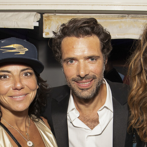 Exclusif - Sandra Sisley, Nicolas Bedos et Doria Tillier - Soirée du groupe Martell Blue Swift sur la suite Sandra and Co lors du 72ème Festival International du Film de Cannes le 20 mai 2019.© Pierre Perusseau/Bestimage