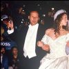 Mariah Carey et son mari Tommy Mottola le 7 juin 1993.