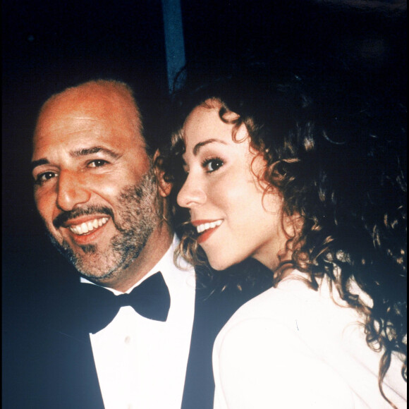 Mariah Carey et son mari Tommy Mottola le 14 octobre 1994.