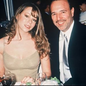 Mariah Carey et son mari Tommy Mottola le 15 mai 1995.