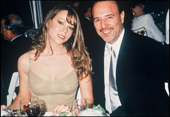Mariah Carey et son mari Tommy Mottola le 15 mai 1995.