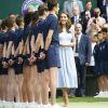 Catherine (Kate) Middleton, duchesse de Cambridge - Le tournoi de Wimbledon 2019, Londres les 12, 13 et 14 juillet 2019.