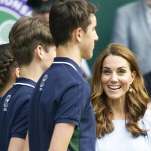 Catherine (Kate) Middleton, duchesse de Cambridge - Le tournoi de Wimbledon 2019, Londres les 12, 13 et 14 juillet 2019.