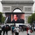 Atmosphère à la projection du film "OSS 177: Le Caire Nid d'Espions" lors de l'évènement "Un Dimanche Au Cinema" sur l'Avenue des Champs-Elysées à Paris, France, le 7 juillet 2019. 1750 personnes ont été sélectionnées pour assister gratuitement, à la projection du film sur l'Avenue des Champs-Elysées. Le CNC, le centre national du cinéma organise cette projection en plein air qui, pour la deuxième année consécutive, pour clore la Fête du Cinéma. © Stephen Caillet/Panoramic/Bestimage