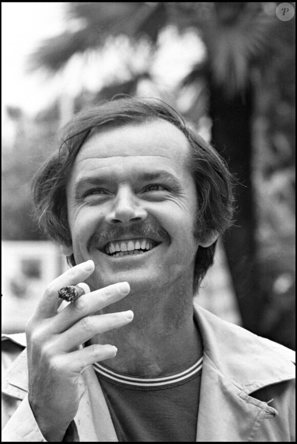 Jack Nicholson à Cannes en 1971.