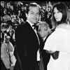 Jack Nicholson et Anjelica Huston à Cannes en 1974.