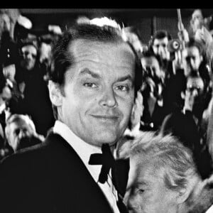 Jack Nicholson et Anjelica Huston à Cannes en 1974.