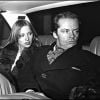 Jack Nicholson et Winnie Hollman à Paris en 1976.