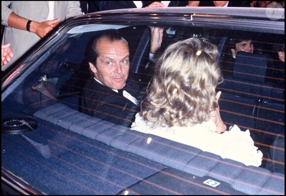 Jack Nicholson à Cannes en 1981.
