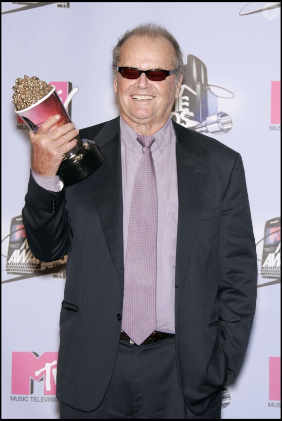 Jack Nicholson aux MTV Movie Awards en 2007 à Los Angeles.