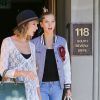 Taylor Swift et Karlie Kloss à Beverly Hills, le 17 septembre 2014.