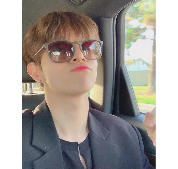 Kim Samuel, star de la K-Pop, sur Instagram.