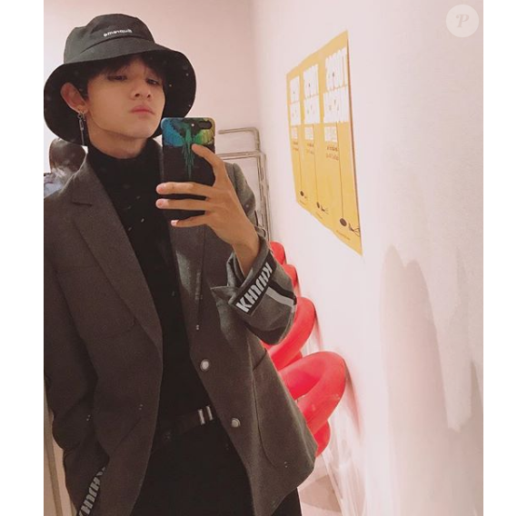 Kim Samuel, star de la K-Pop, sur Instagram.