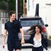 Camila Cabello et son présumé compagnon Shawn Mendes passent le week-end au Paramount Coffee Project à West Hollywood. Depuis sa rupture avec M. Hussey, la chanteuse cubaine et le canadien sont inséparables. le 7 juillet 2019.