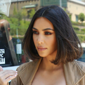 Kim Kardashian se promène à Los Angeles, le 10 juillet 2019. Kim Kardashian out and about in Los Angeles. July 10th, 2019.10/07/2019 - Los Angeles