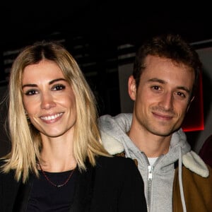 Exclusif - Alexandra Rosenfeld (Miss France 2006) et Hugo Clément lors de la soirée de lancement du livre de Rio Mavuba "Capitaine de ma vie. L'exil, le foot, les Bleus" au restaurant NoLita Ristorante e Enoteca à Paris, France, le 14 novembre 2018. © Pierre Perusseau/Bestimage