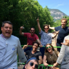 Norbert Tarayre et l'équipe de "La Meilleure Boulangerie de France", le 28 juin 2019
