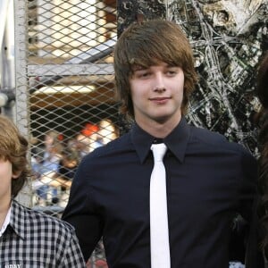 Patrick, Katherine et Christopher Schwarzenegger la Première de "Terminator Salvation" à Los Angeles en 2009.