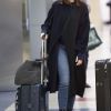 Exclusif - Anne Hathaway arrive à l'aéroport de JFK à New York, le 12 juin 2019