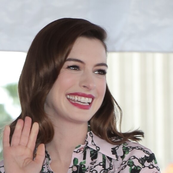 Anne Hathaway - Anne Hathaway reçoit son étoile sur le Walk Of Fame dans le quartier de Hollywood à Los Angeles, le 9 mai 2019
