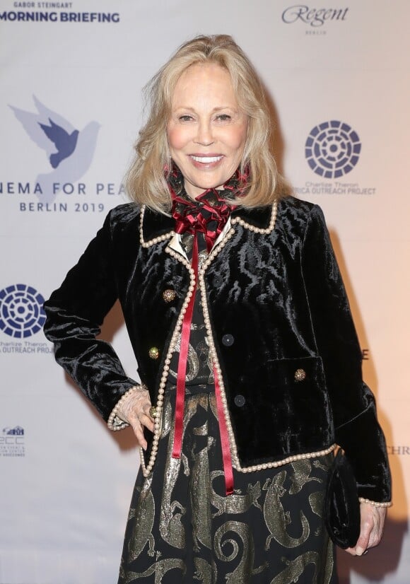 Faye Dunaway à la soirée Cinema for Peace au China Club à Berlin en Allemagne, le 10 février 2019