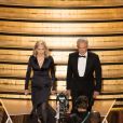 Warren Beatty et Faye Dunaway lors de la 90ème cérémonie des Oscars 2018 au théâtre Dolby à Los Angeles, Californie, Etats-Unis, le 4 mars 2018.