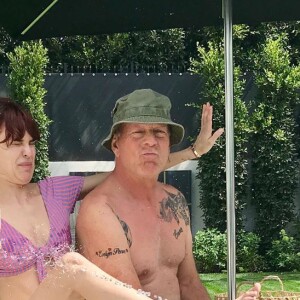 Tallulah Willis et son père Bruce sur Instagram.
