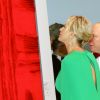 Le prince Albert II et la princesse Charlène de Monaco - Arrivées des people au 71 ème gala de la Croix-Rouge Monégasque à Monaco le 26 juillet 2019. © Dominique Jacovides/Bestimage